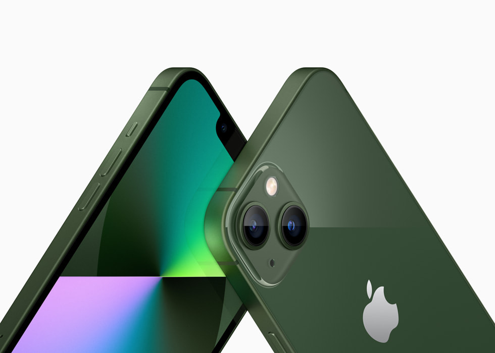 green iphone 13