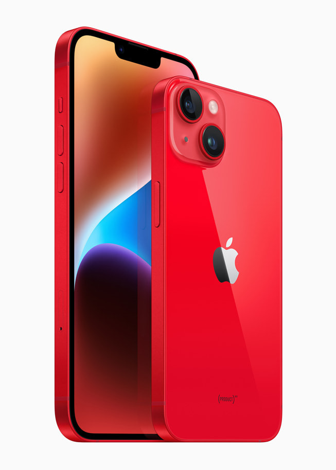 red iphone 14