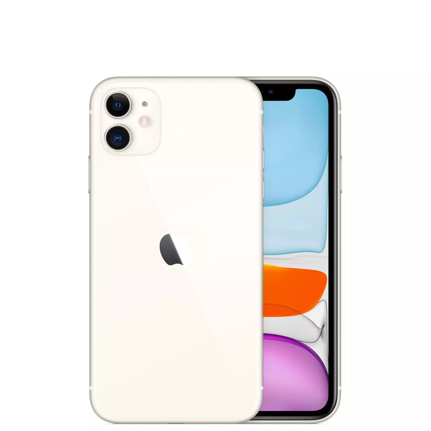 white iphone 11